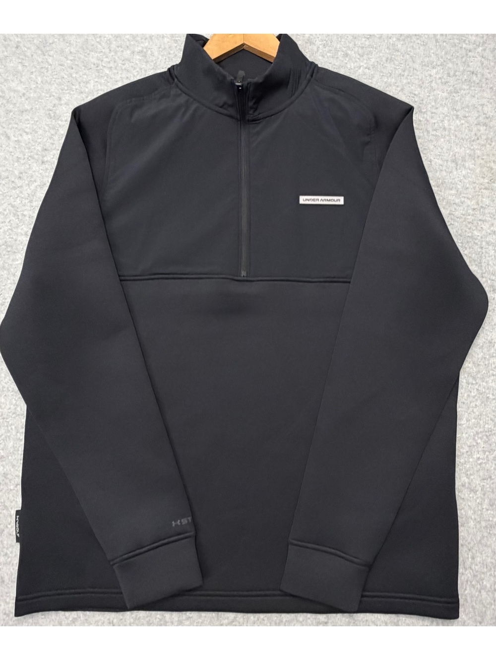 Under Armour Drive Pro Hybrid Half Zip Golf Pullover Men’s Large Black NWT